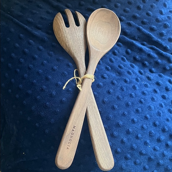 Magnolia Other - Magnolia Brown Wooden Utensil Set